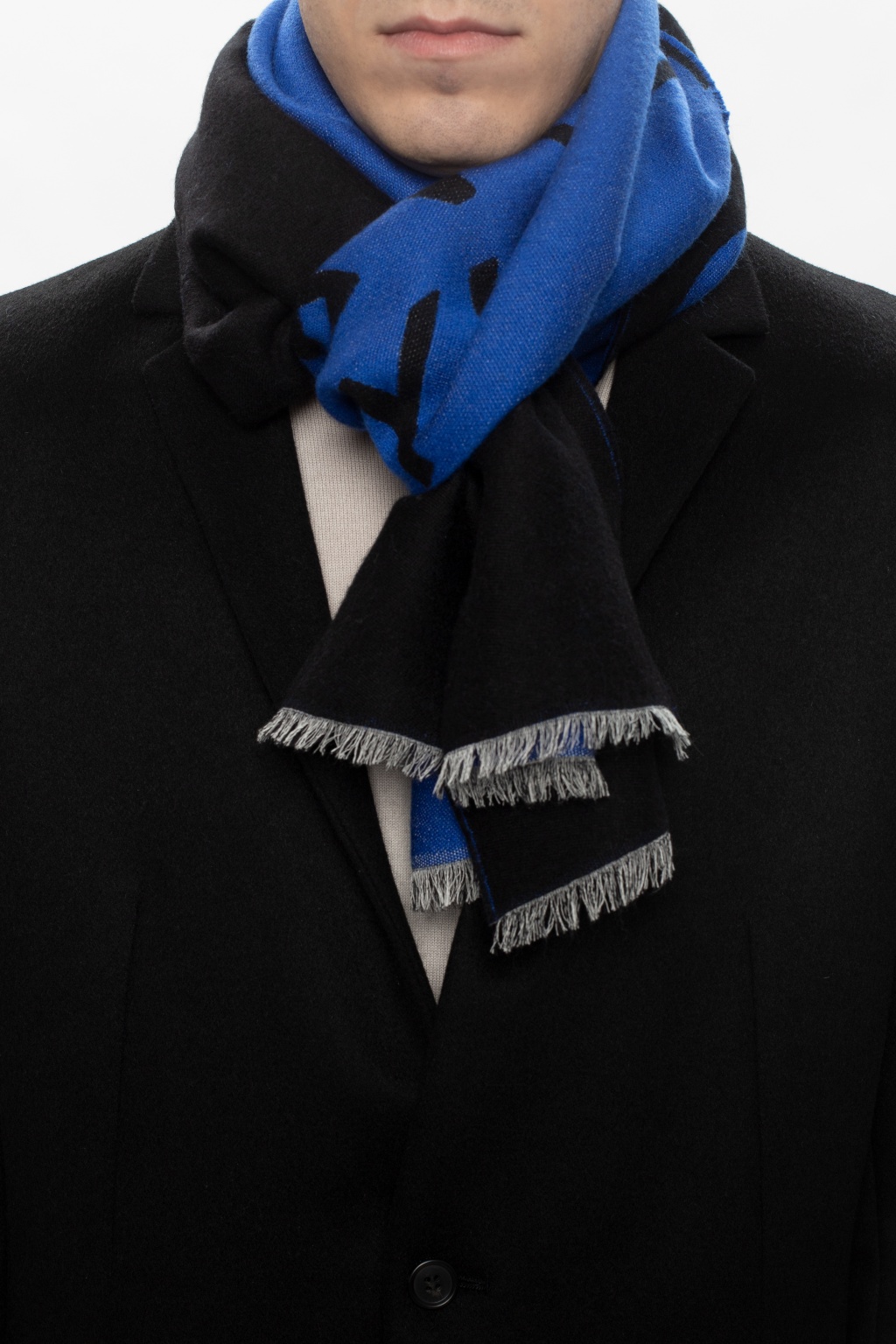 Givenchy Wool scarf with logo